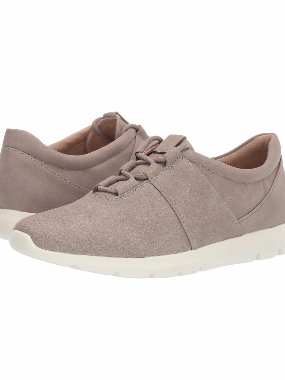 Naturalizer Slip-On Sneakers in Taupe and White SEE PICTURES